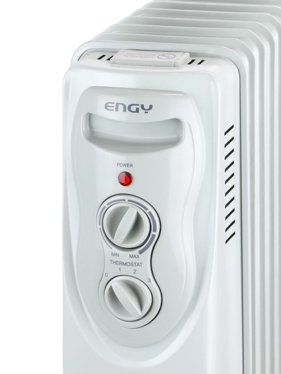 Масляный радиатор Engy EN-1307F (7 секций 2000 Вт) с тепловентилятором