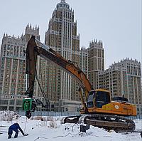 Забивка шпунта ларсена