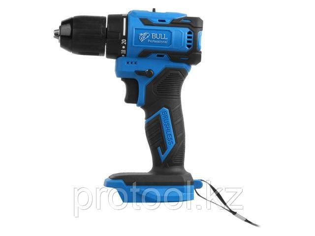 Аккум. дрель-шуруповерт BULL SR 1804 в кор. SOLO БЕСЩЕТ., Импульс., 18 В, 45 Н*м (шурупы до 10 мм) (BULL)