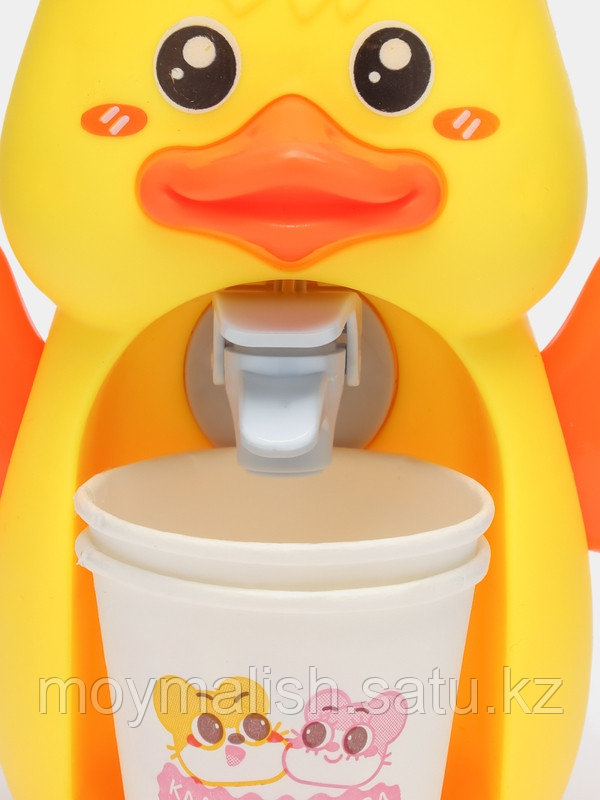 Мини-электрический музыкальный детский кулер , диспенсер для воды "Funny Duck",