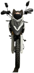 Мотоцикл Almotor AL300 белый, серебристый2