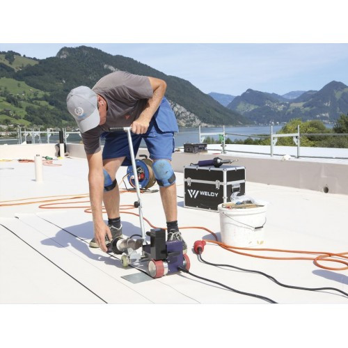 Cварочный аппарат Roofer RW3400 шов 40 мм для сварки кровельных мембран