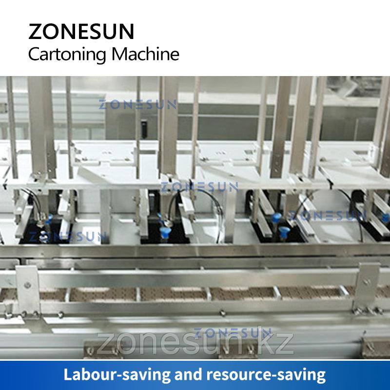ZONESUN ZS-BP130D ГОРИЗОНТАЛЬНАЯ АВТОМАТИЧЕСКАЯ УПАКОВОЧНАЯ МАШИНА ДЛЯ ЗАПАЙКИ КАРТОННЫХ КОРОБОК