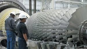 Ремонт газовой турбины General Electric GE MS9001H, MS5001, MS3002