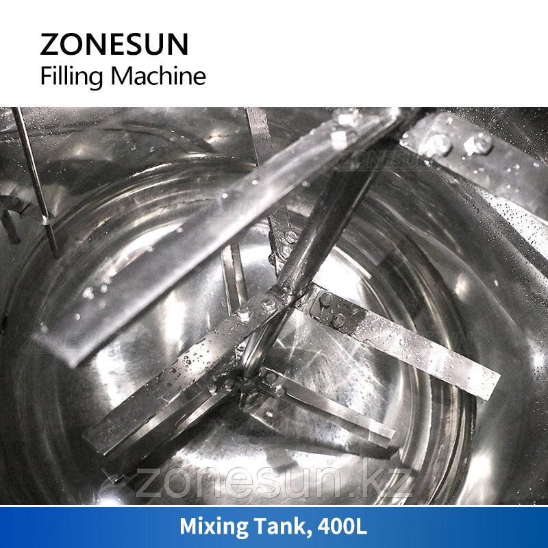 ZONESUN АВТОМАТИЧЕСКАЯ МАШИНА ДЛЯ НАПОЛНЕНИЯ ПАСТЫ ПНЕВМАТИЧЕСКИМ ПОРШНЕВЫМ НАСОСОМ СО СМЕСИТЕЛЬНЫМ Б