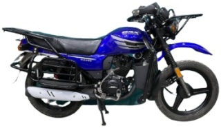 Мотоцикл SUZUKI GSX200-2 черный, синий1
