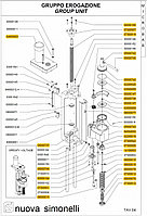 Тэн для группы 18W 230V ø 10x55 MICROBAR 14100063 - Производство ИТАЛИЯ Nuova Simonelli - Victoria Arduino1