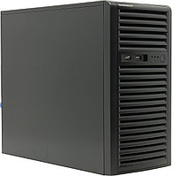 Сервер Supermicro SYS-5039C Tower 4LFF/4-core intel xeon E2124 3.3GHz/24GB EUDIMM/2x480GB SSD RI Hyb