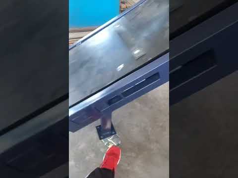 Ленточный транспортёр 12 м х 70 см, двигатель редуктор 5 КВт, толщина ленты 10 мм9