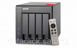 QNAP, TS-451+-8G, NAS, сетевой накопитель, схд, система хранения данных, сервер, алматы, казахстан