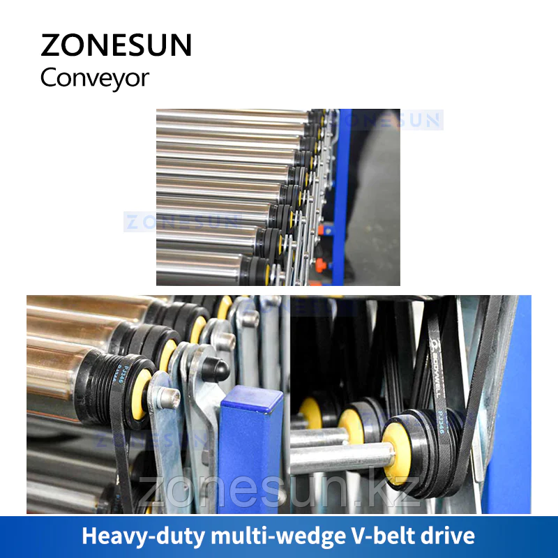 ZONESUN ZS-FCV600 ГИБКИЙ УДЛИНЯЕМЫЙ РОЛИКОВЫЙ КЛИНОВОЙ КОНВЕЙЕР