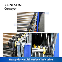 ZONESUN ZS-FCV600 ГИБКИЙ УДЛИНЯЕМЫЙ РОЛИКОВЫЙ КЛИНОВОЙ КОНВЕЙЕР3