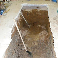 Копка ямы в гараже Алматы, Алматинская область