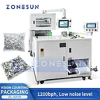 ZONESUN ZS-JSP20 Автоматическая машина для визуального подсчета, наполнения, запечатывания и упаковки в мешки6