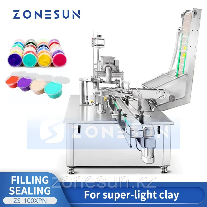 ZONESUN ZS-100XPN Высокоскоростная машина для упаковки шлама и глины