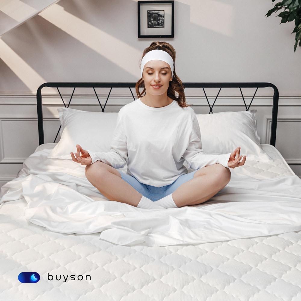 Матрас buyson BuyFit, независимые пружины, 90x200 см