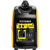 GI-1500 генератор инверторный, 1200 Вт, STEHER4