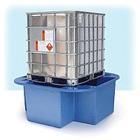 Поддон с диспенсером для локализации разливов для 1 х 1000 л IBC