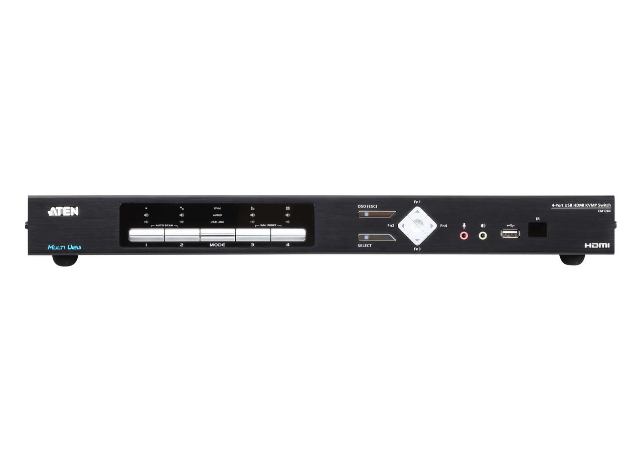 4-канальный 4K HDMI многооконный процессор с функцией KVM CM1284 ATEN
