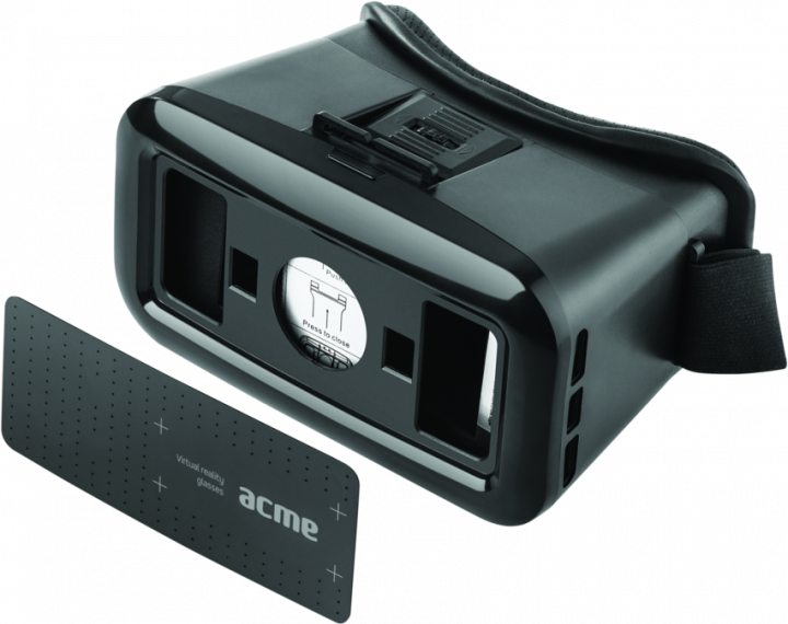3D очки виртуальной реальности Acme VRB01 Virtual Reality Glasses Black