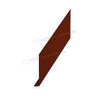 Металл Профиль Планка карнизного свеса 200х30х2000 (AGNETA-20-Copper\Copper-0.5)