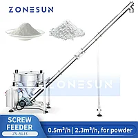 ZONESUN ZS-SLJ3 Шнековый питающий насос Конвейер для транспортировки порошка3