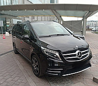 Почасовая аренда минивэна Mercedes V-class с водителем в Астане