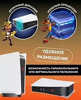 Игровая приставка GS5 Game Station 4K с беспроводными джойстиками {тысячи встроенных игр}4
