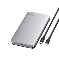 ugreen Кейс для SSD/HDD Ugreen CM300 2.5apos;apos; SATA External Hard Drive Enclosure with C To C cable, 70499
