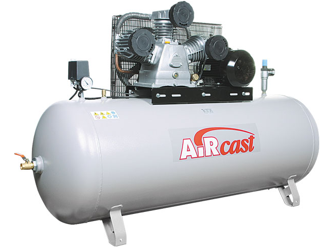 Поршневой компрессор с электродвигателем Remeza Aircast СБ4/Ф-500. LB 75