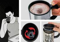 Кружка-мешалка автоматическая «Self Stirring Mug» с крышкой (Желтый)5