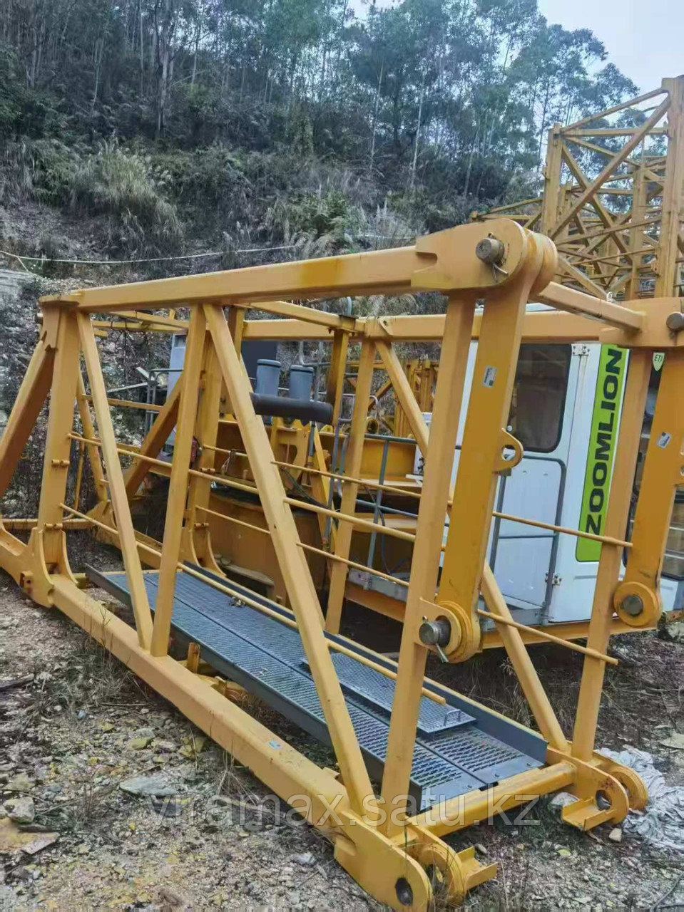 Башенный кран, свободностоящий б/у башенный кран zoomlion, 16 тонн