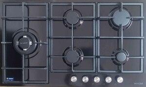 Газовая варочная поверхность Nova Line Recta H9101P07IS Black
