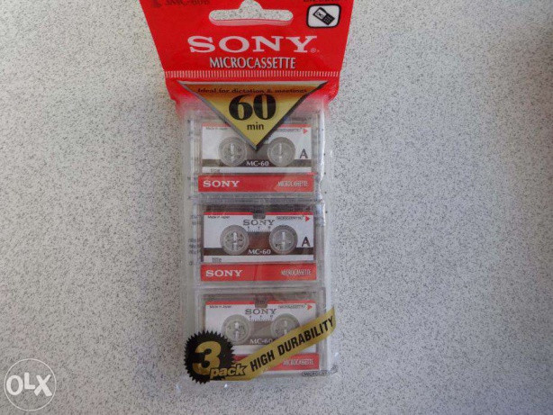 Кассета SONY MK60 микро для диктофона и автоотвечика