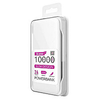 Зарядное устройство Power bank Olmio Slim 10000 mAh (White)2