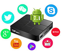 TV Box T96 Mars + 2/16 Гб, ТВ приставка Smart TV Box Android UHD 4K Rockchip RK3318 smartbox