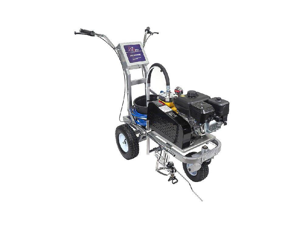 Разметочная машина AktiSpray AvS-5500MDR1, комплект на 1 пистолет 5,5 л/мин, 250 бар, бензин