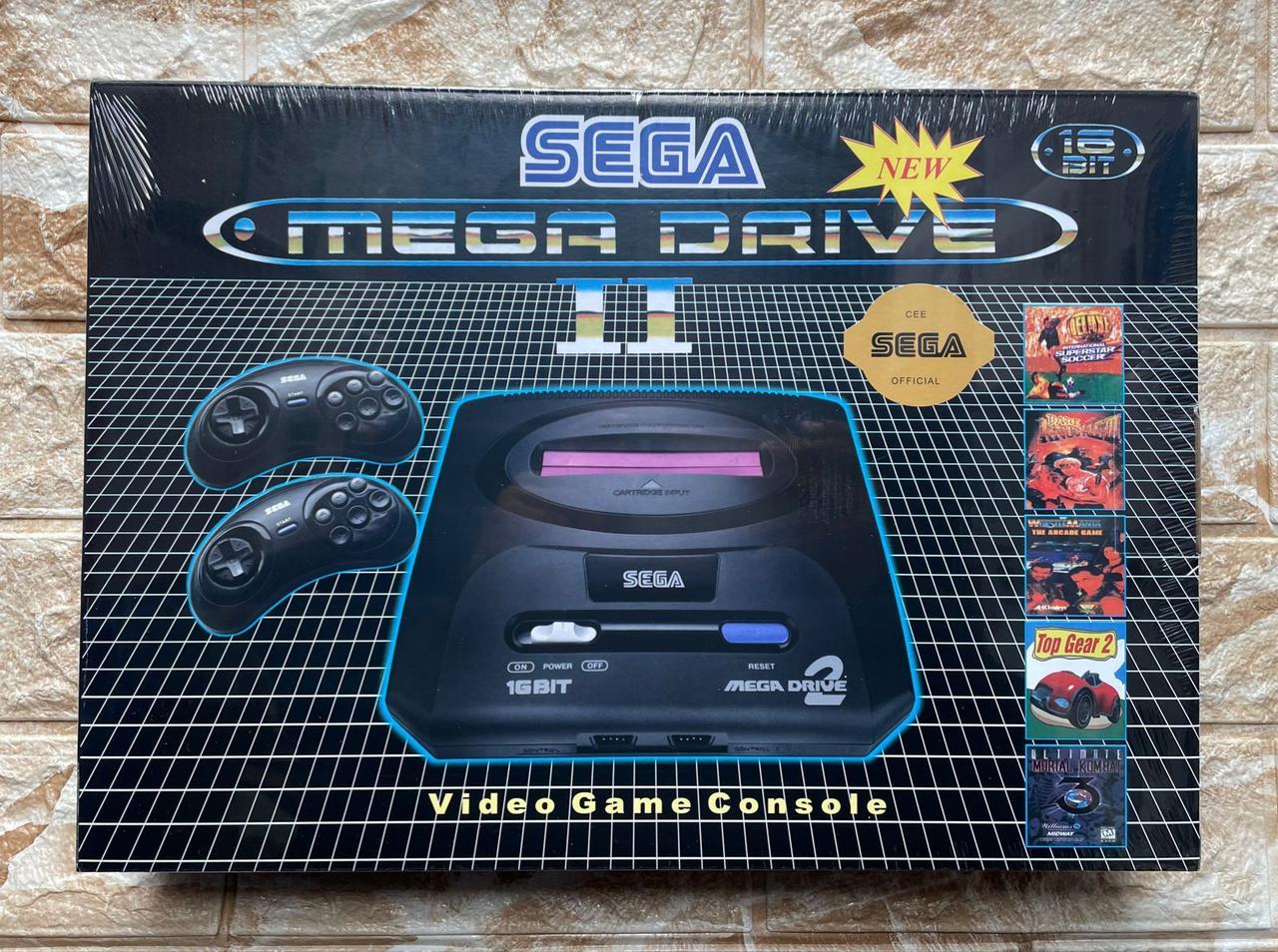 Телевизионная игровая приставка Sega Mega Drive [500 встроенных игр]