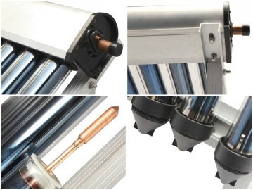 Солнечный коллектор зима-лето JDL-PMN25-58/1.8, 25 трубок