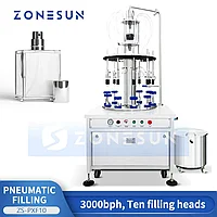ZONESUN ZS-PXF10 Пневматическая вакуумная машина для розлива парфюмерных жидкостей3