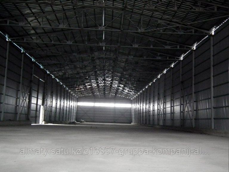 Сдается склад на промбазе в Иргели 1400 тг/м², удобный въезд для фур