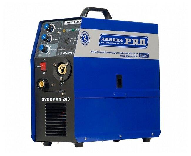 Полуавтомат инверторный Aurora-Pro OVERMAN 200 Mosfet 40-200 А, MIG-MAG (OVER 200)