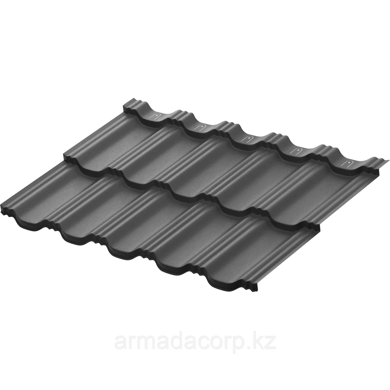 Металлочерепица Стокгольм модульная черепица Сталь Rooftop Бархат (Zn180) 0.57мм