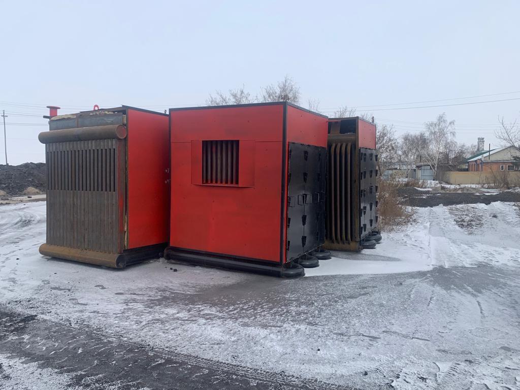 Котел БМВК-1.1, площадь 11000 м²., с экономайзером
