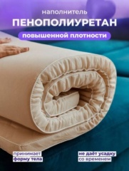 Топпер Vertto Comfort, 80x200x5 см, чехол полиэстер5