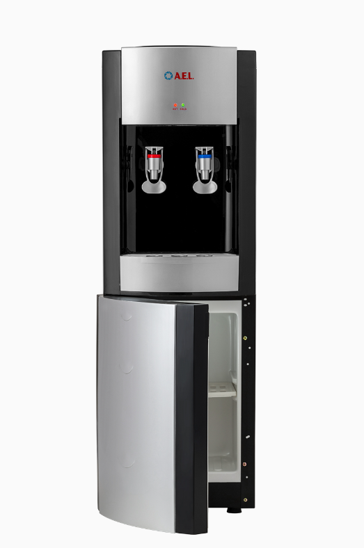 Диспенсер для воды LD-AEL-28C black/silver