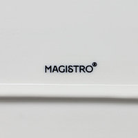 Блюдо Magistro «Сюита», 35.5×23.5 см, овальное, фарфор, белое5