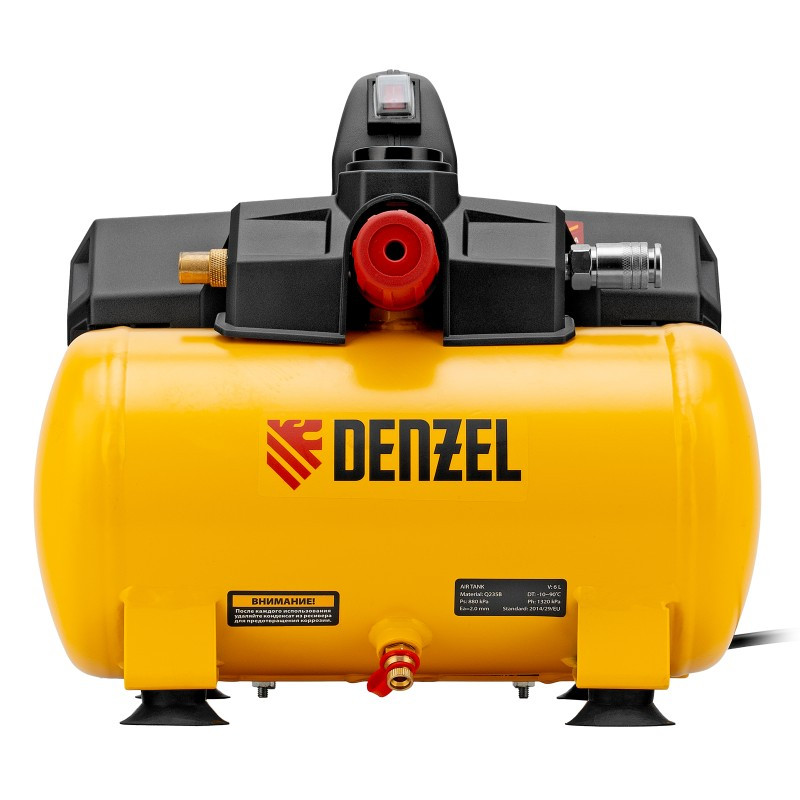 ΠΠΎΠΌΠΏΡΠ΅ΡΡΠΎΡ Π±Π΅Π·ΠΌΠ°ΡΠ»ΡΠ½ΡΠΉ Denzel DLS750/6 ΠΌΠ°Π»ΠΎΡΡΠΌΠ½ΡΠΉ