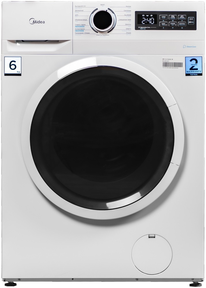 Стиральная машина Midea MF01610US40/W