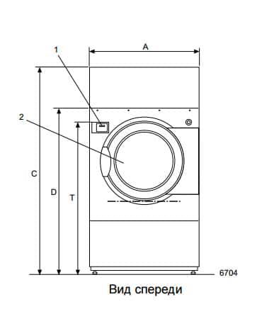 Промышленная сушильная машина Electrolux T4900